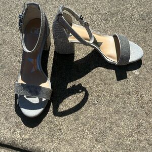 Wore these 1 time brand new shoes. Original price $96 Gianni Bini heels.